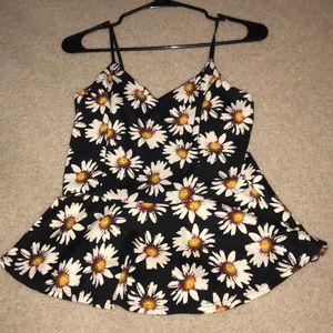 Charlotte Russe peplum tank